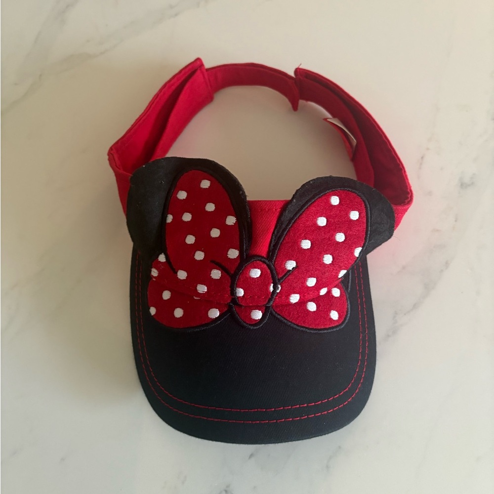 Disney Minnie Mouse Ears and Bow Visor